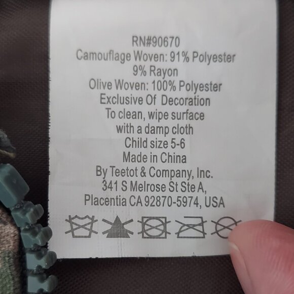 Kids Special Forces Military Field Uniform Size 5-6 - Picture 12 of 12